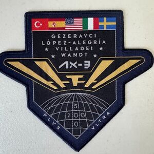 Official NASA ISS Space Mission Patch, Sticker, Tag, Keychain Lot